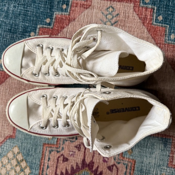 Converse All Stars - High Top - White - W9, M7 - Picture 6 of 7